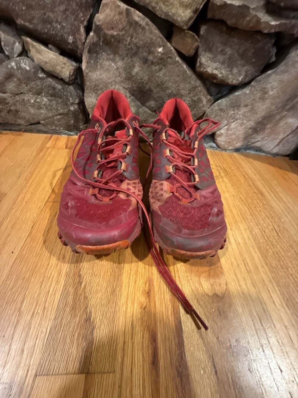 La Sportiva Bushido II Women's Trail Running Shoes Size 8.5 Beet Garnet